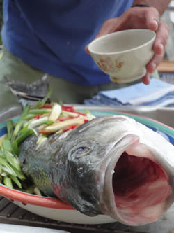 sea bass chinese style